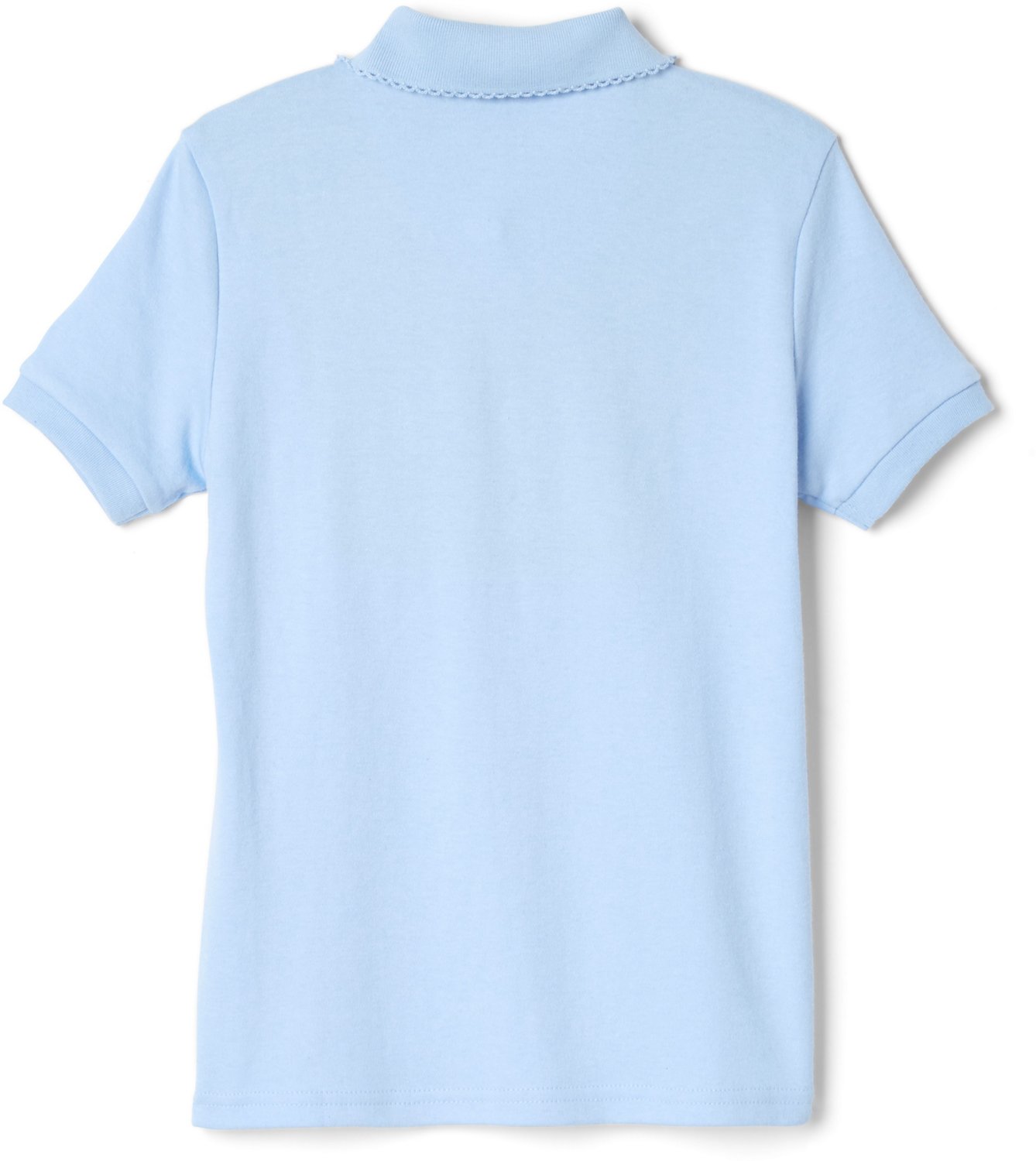 French Toast @School Girls' Picot Collar Interlock School Polo Shirt - view number 2