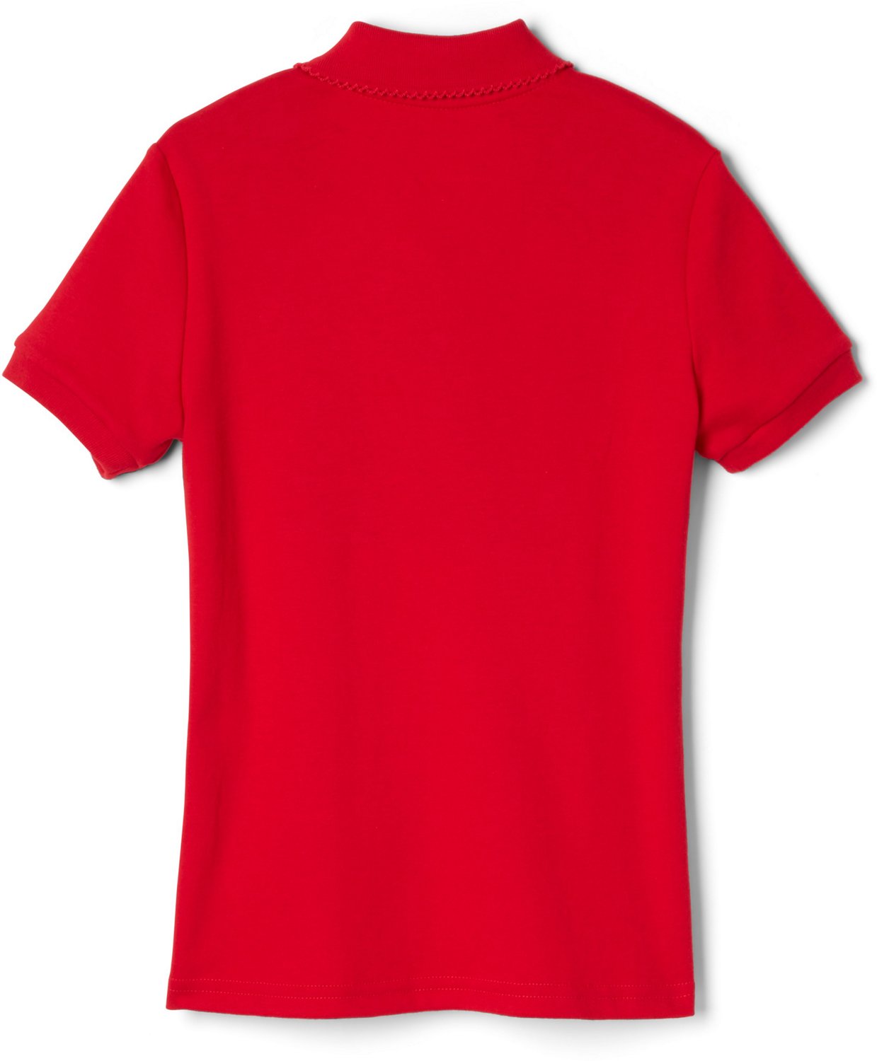 French Toast @School Girls' Picot Collar Interlock School Polo Shirt - view number 2