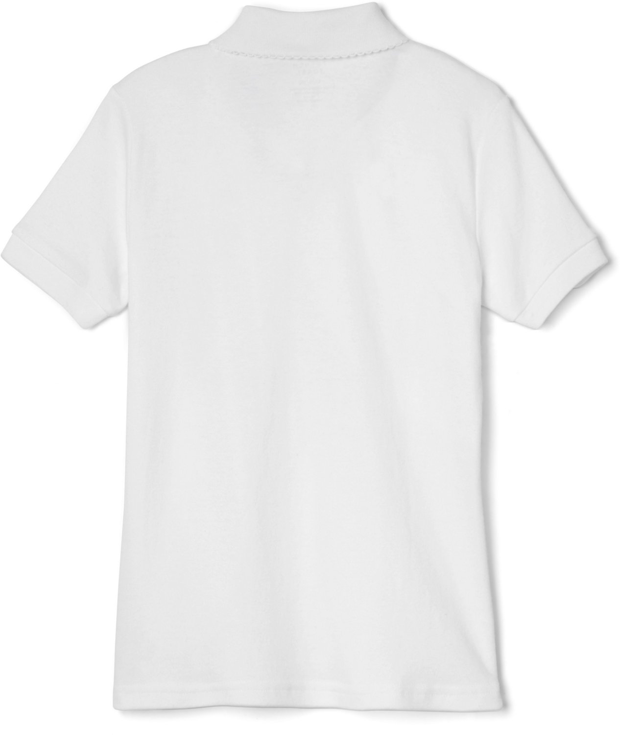 French Toast @School Girls' Picot Collar Interlock School Polo Shirt - view number 3