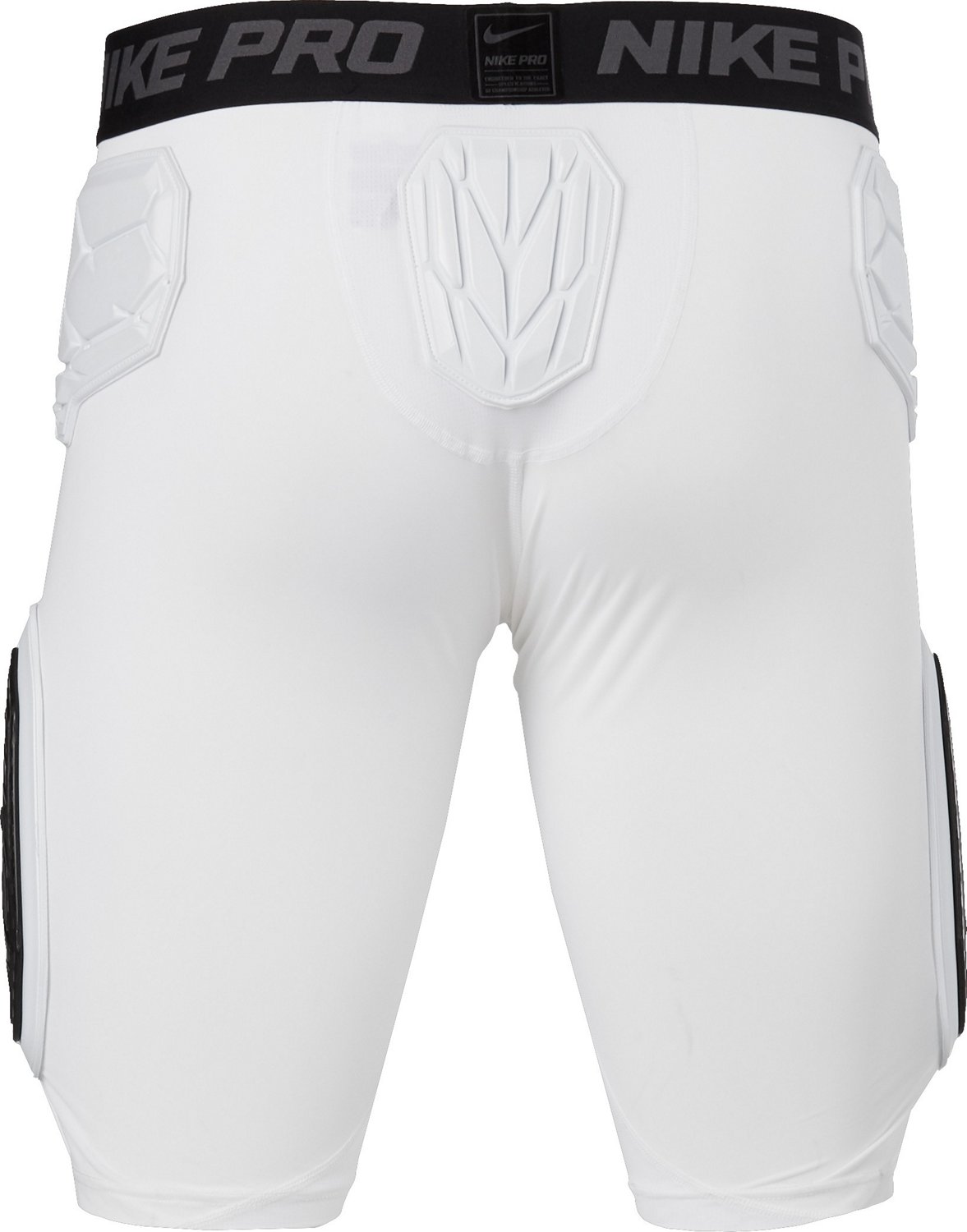 Nike Pro Combat Hard Padded Plate Shorts Men's Medium White Compression  Football