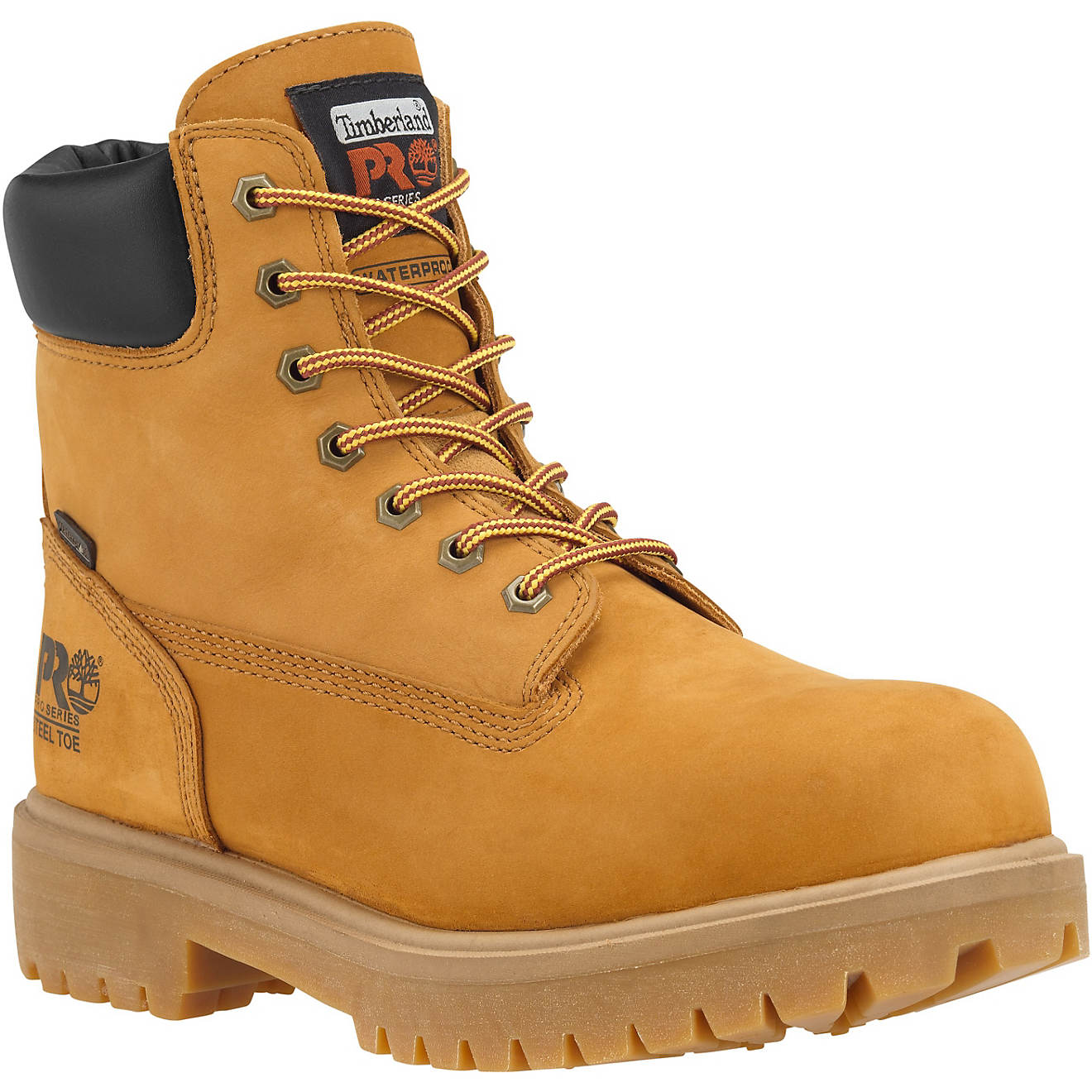 Timberland Pro Men's Direct Attach EH SR Steel Toe Lace Up Work Boots                                                            - view number 1