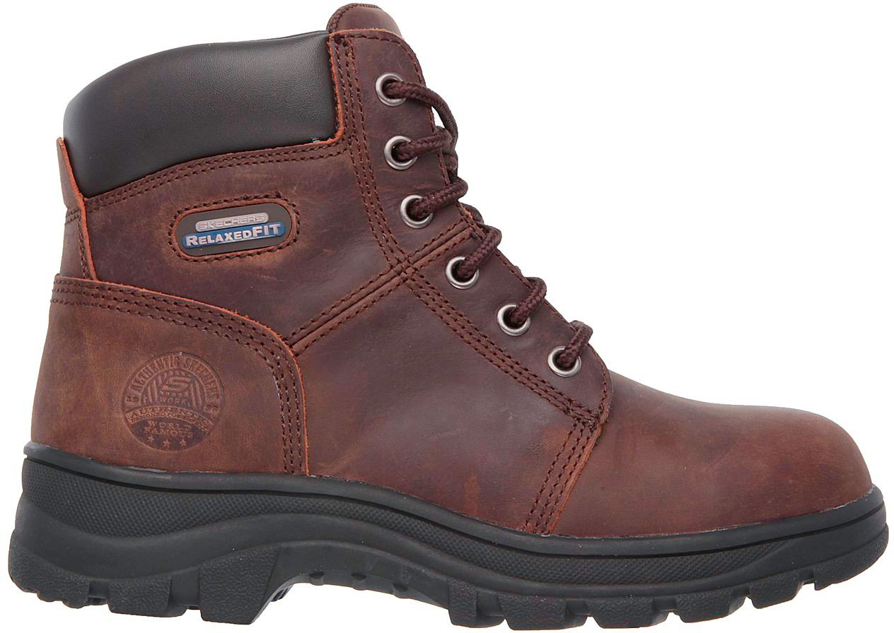 Skechers steel toe outlet work boots