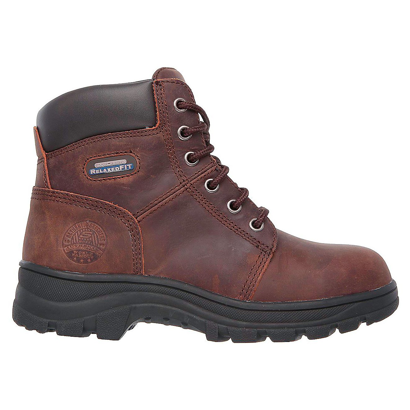 SKECHERS Women's Relaxed Fit Workshire Peril Steel Toe Boots                                                                     - view number 1