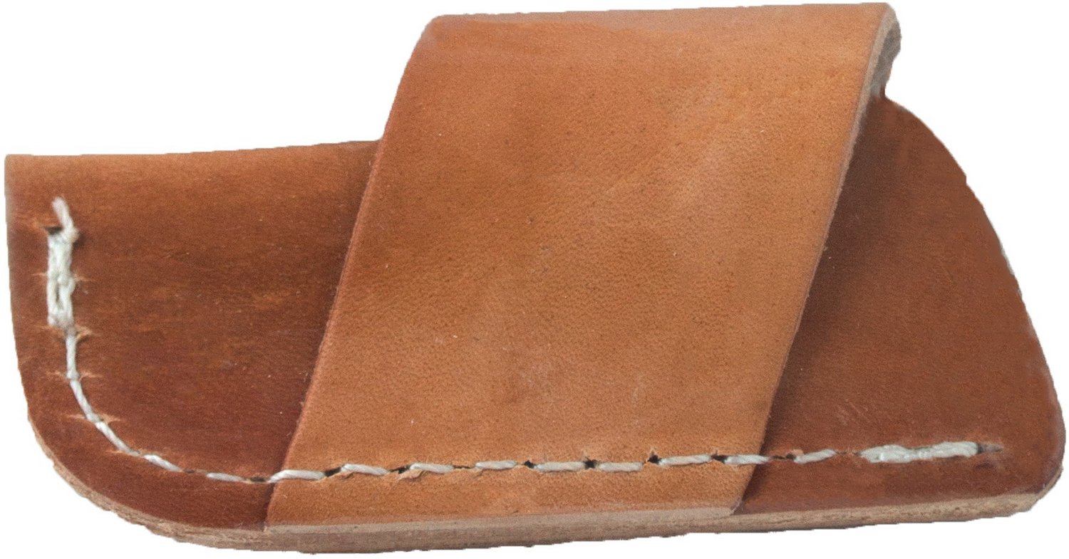 WR Case & Sons Cutlery Co Medium Leather Side Draw Pocket Knife Sheath                                                           - view number 2