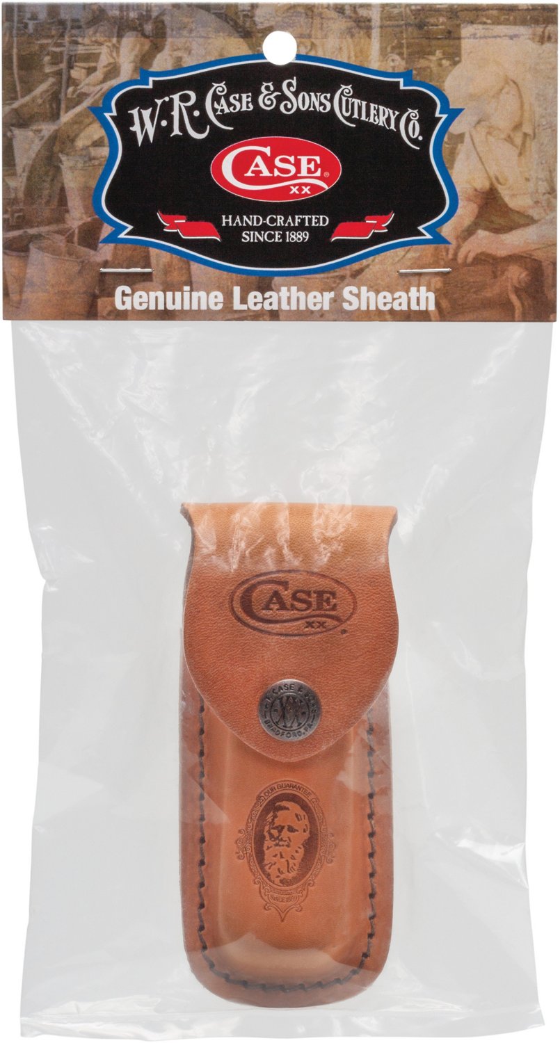 WR Case & Sons Cutlery Co Medium Leather Pocket Knife Sheath                                                                     - view number 3