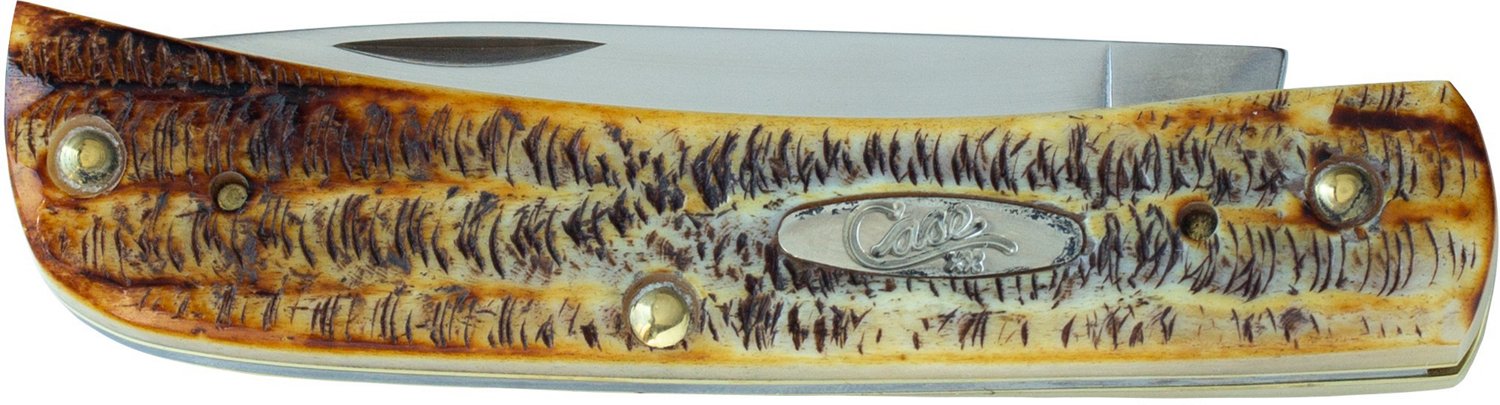 WR Case & Sons Cutlery Co Case 6.5 BoneStag Sod Buster Jr Pocket Knife - view number 3
