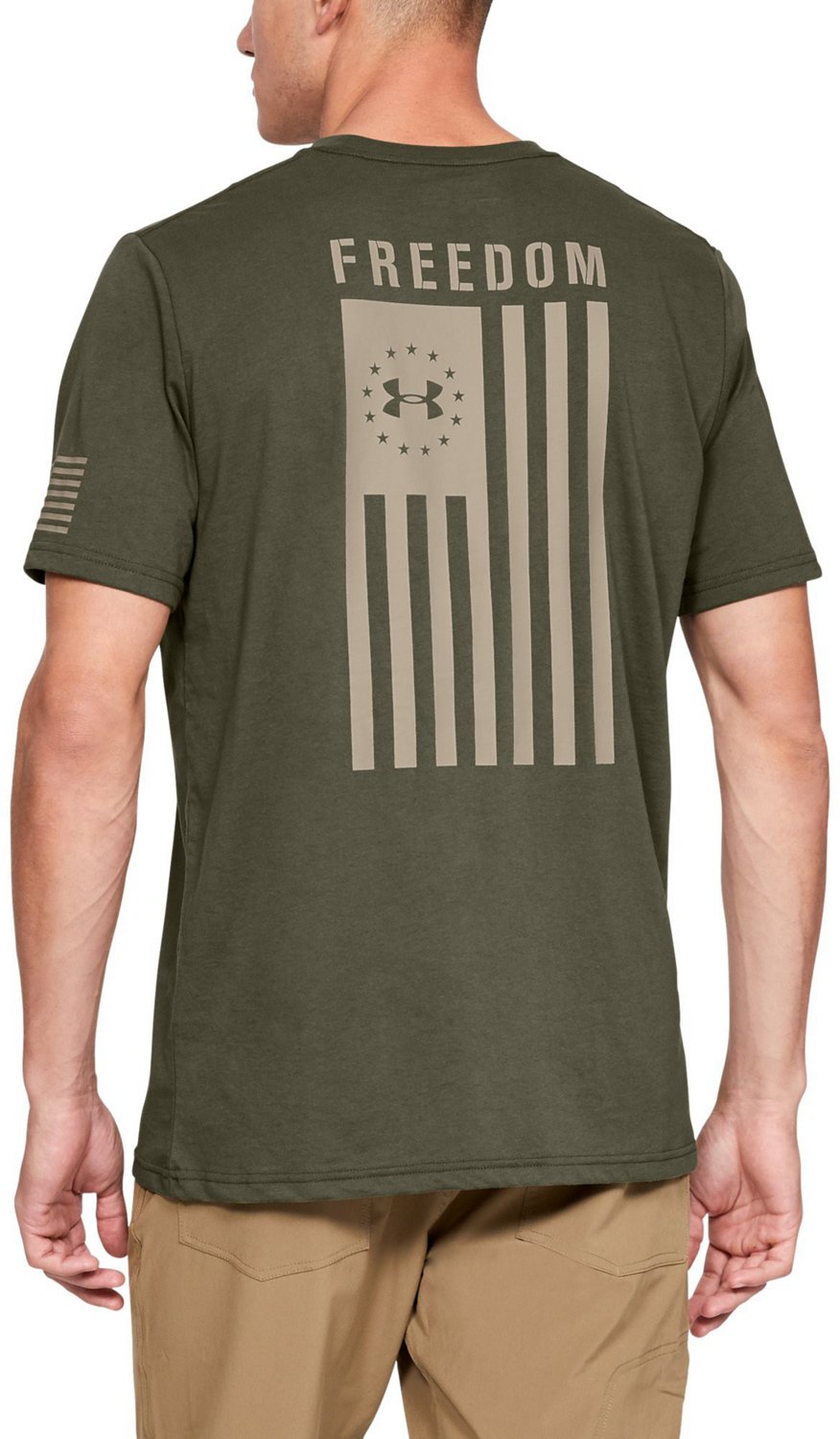 Under Armour Men's Freedom Flag T-shirt - view number 2