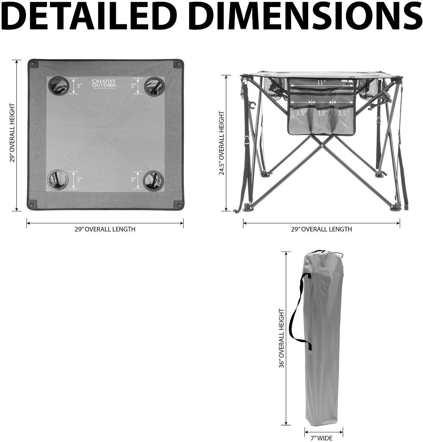 Creative Outdoor Folding Wine Table - view number 7