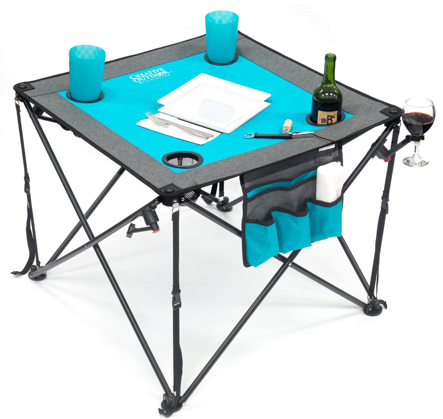 Creative Outdoor Folding Wine Table - view number 2