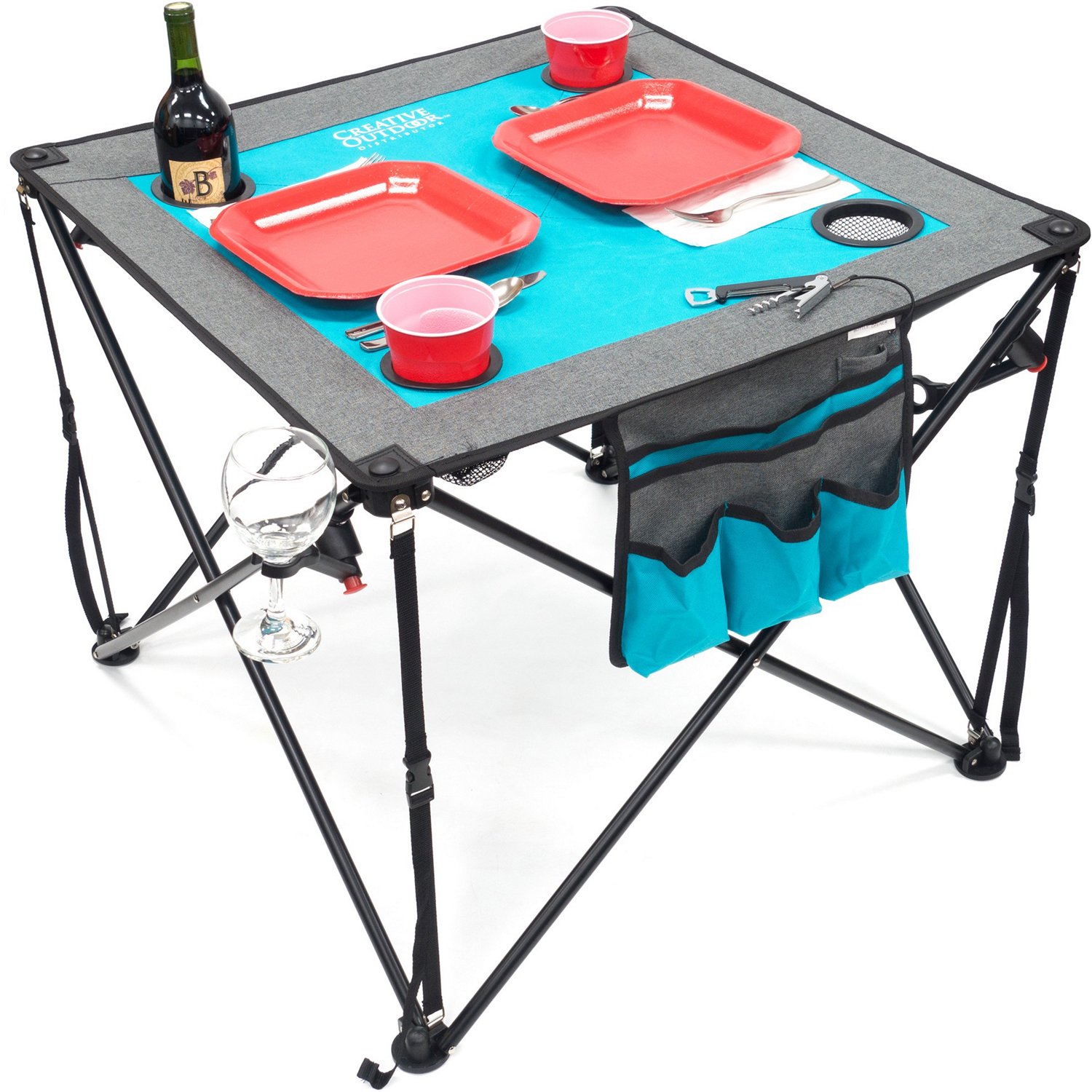 Creative Outdoor Folding Wine Table - view number 4
