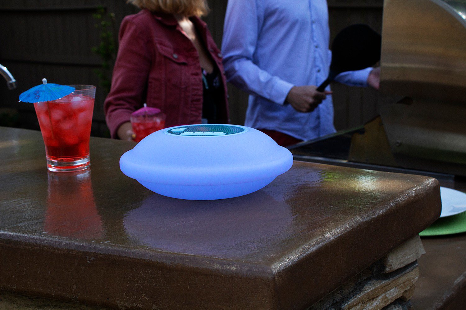Poolmaster Floating Light-Up Wireless Speaker                                                                                    - view number 6