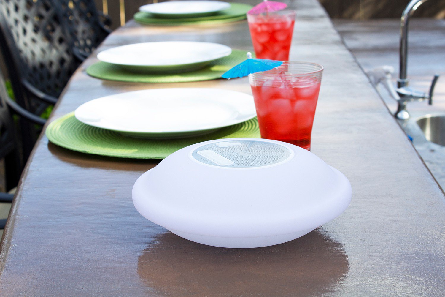 Poolmaster Floating Light-Up Wireless Speaker                                                                                    - view number 7