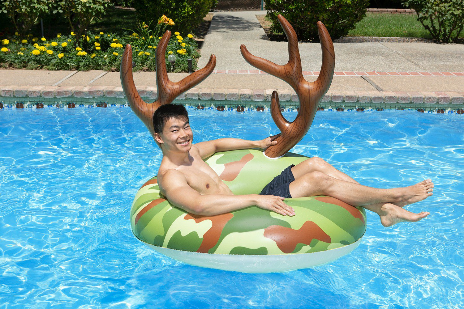 Poolmaster 48 in Camo Party Pool Float                                                                                           - view number 6