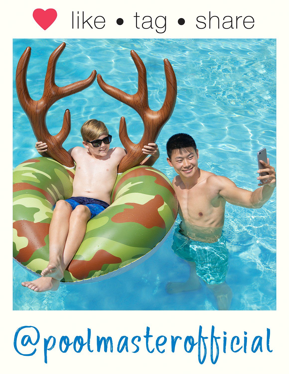 Poolmaster 48 in Camo Party Pool Float                                                                                           - view number 8