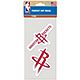 WinCraft Houston Rockets Perfect Cut Decals 2-Pack                                                                               - view number 1 image