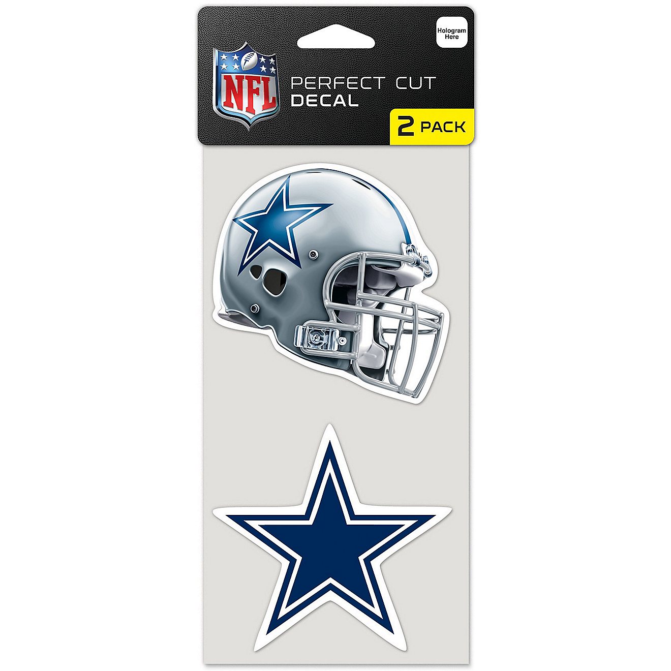 WinCraft Dallas Cowboys Perfect Cut Decals 2-Pack                                                                                - view number 1