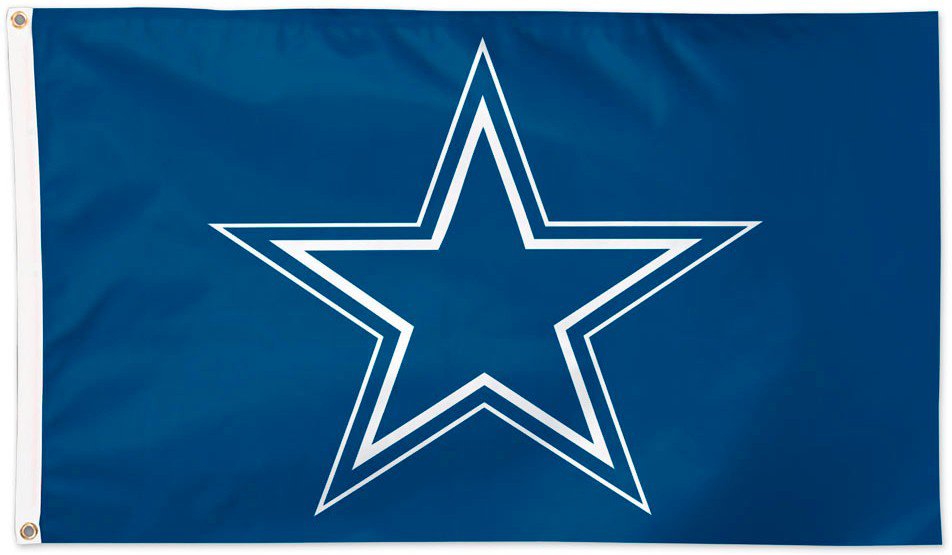 WinCraft Dallas Cowboys 3 ft x 5 ft Deluxe Flag