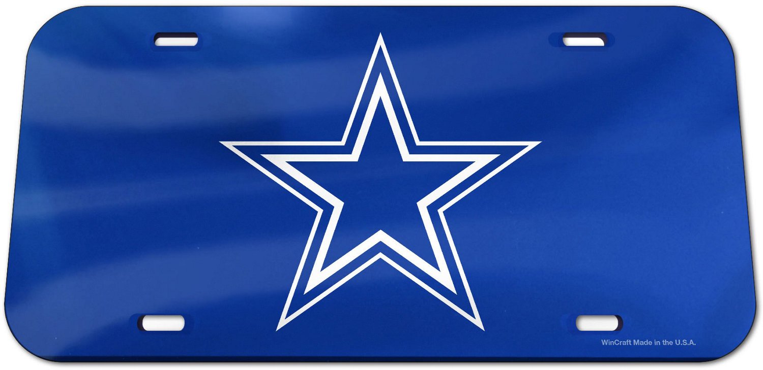 WinCraft Dallas Cowboys License Plate