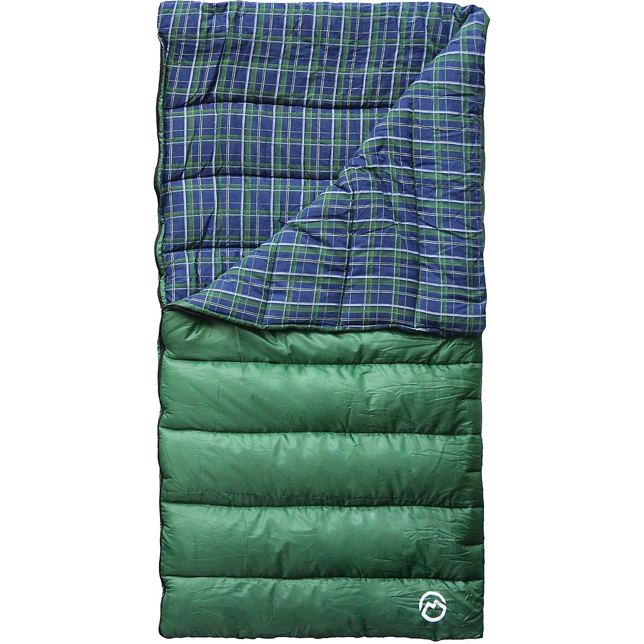 Magellan Outdoors 4 lbs Flannel Lined Rectangle Sleeping Bag                                                                     - view number 1