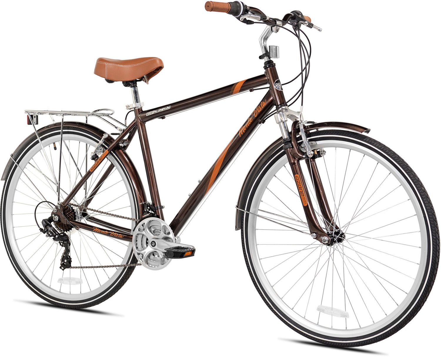 Ozone 500 Men's 700c Monte Vista 27 in 18-Speed Hybrid Bike
