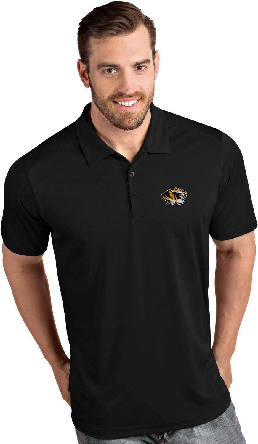 Antigua Men's University of Missouri Tribute Polo Shirt