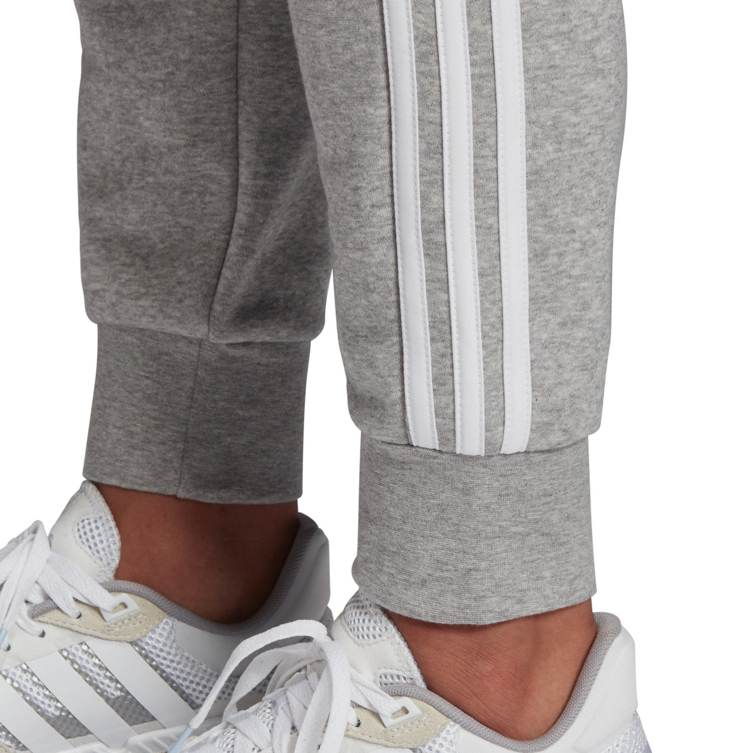 adidas Women's Essentials 3-Stripes Fleece Pants - view number 7
