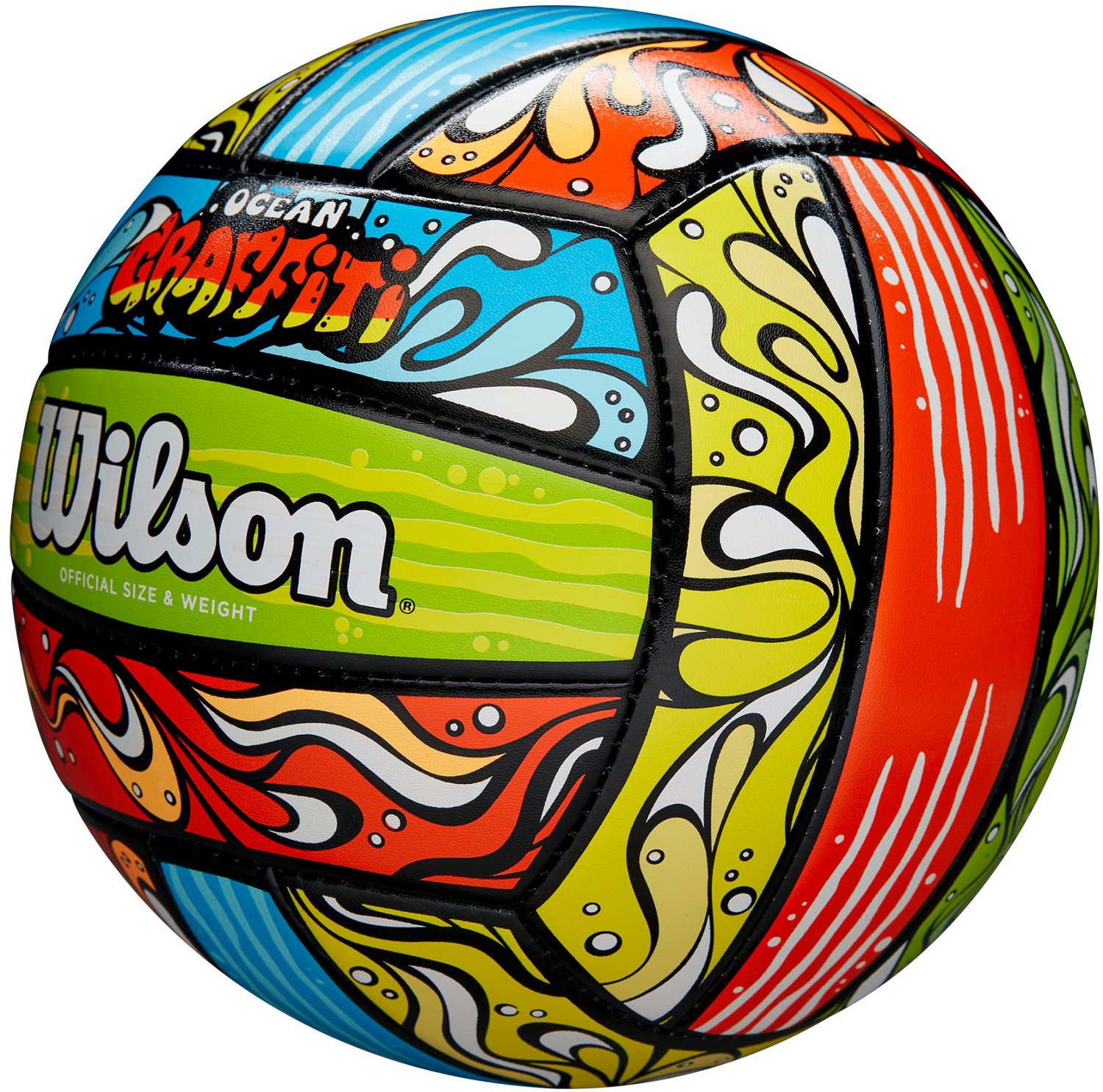 Wilson Ocean Graffiti Volleyball - view number 2
