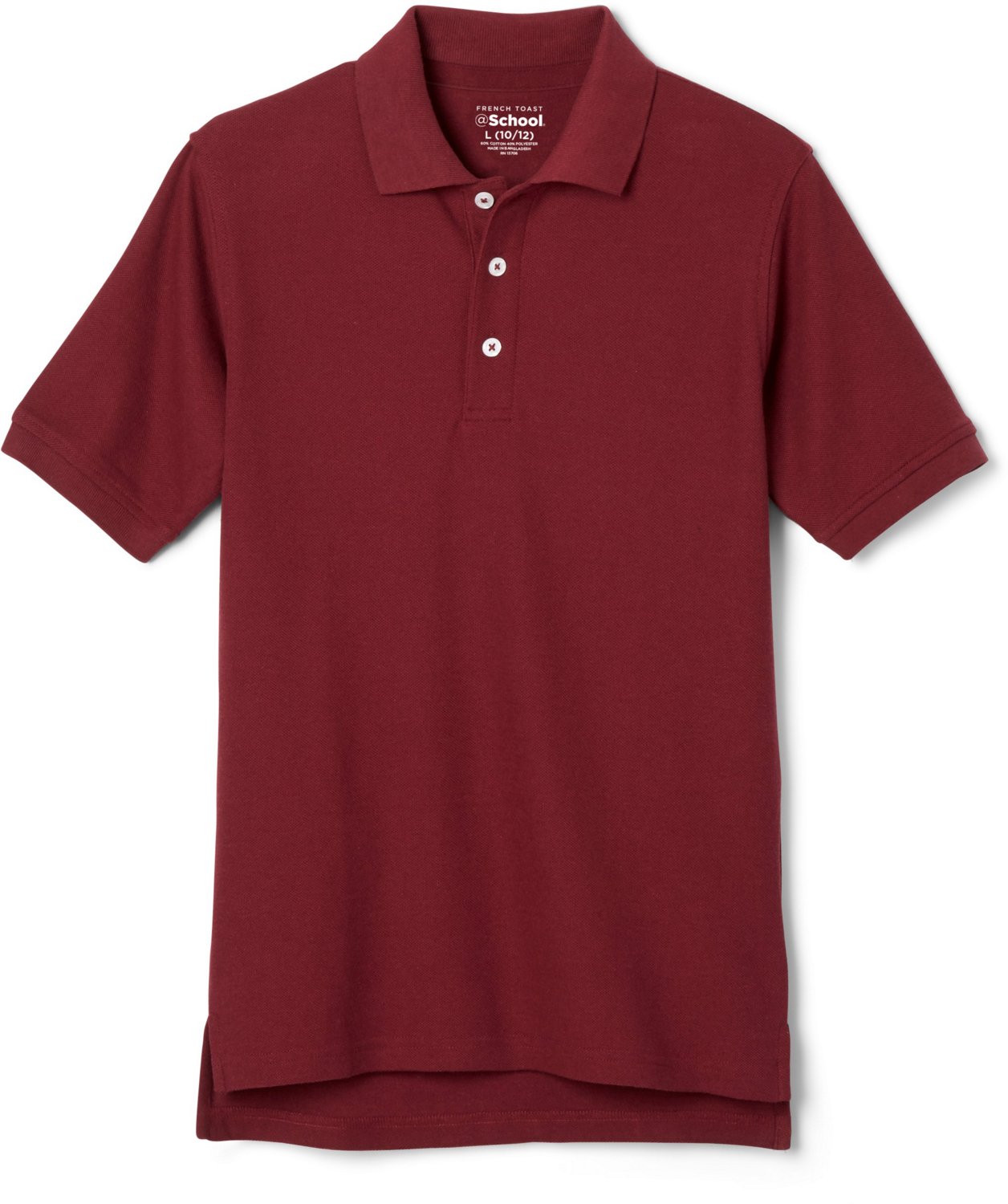 French Toast @School Boys' Pique Polo Shirt                                                                                      - view number 3