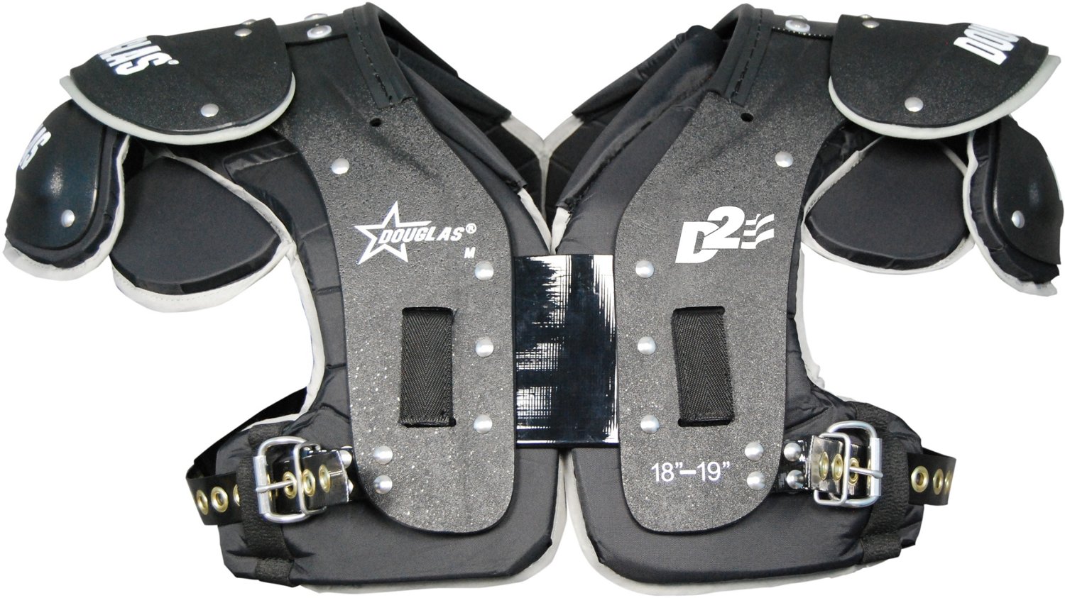 Douglas Adults' D2M50 Football Shoulder Pads Academy