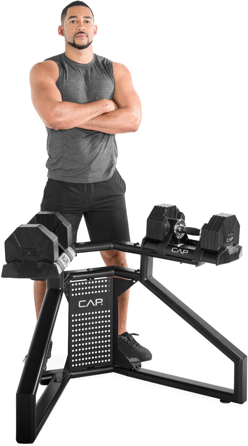 Cap adjustable dumbbells online academy