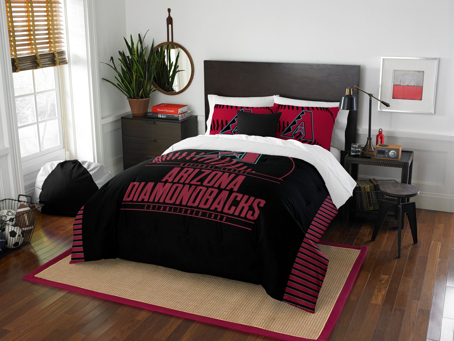 The Northwest Company Arizona Diamondbacks 3-Piece Grandslam Full/Queen Bedding Set