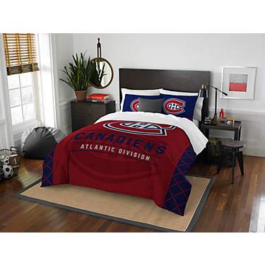 The Northwest Company Montreal Canadiens 3-Piece Draft Full/Queen Bedding Set                                                   