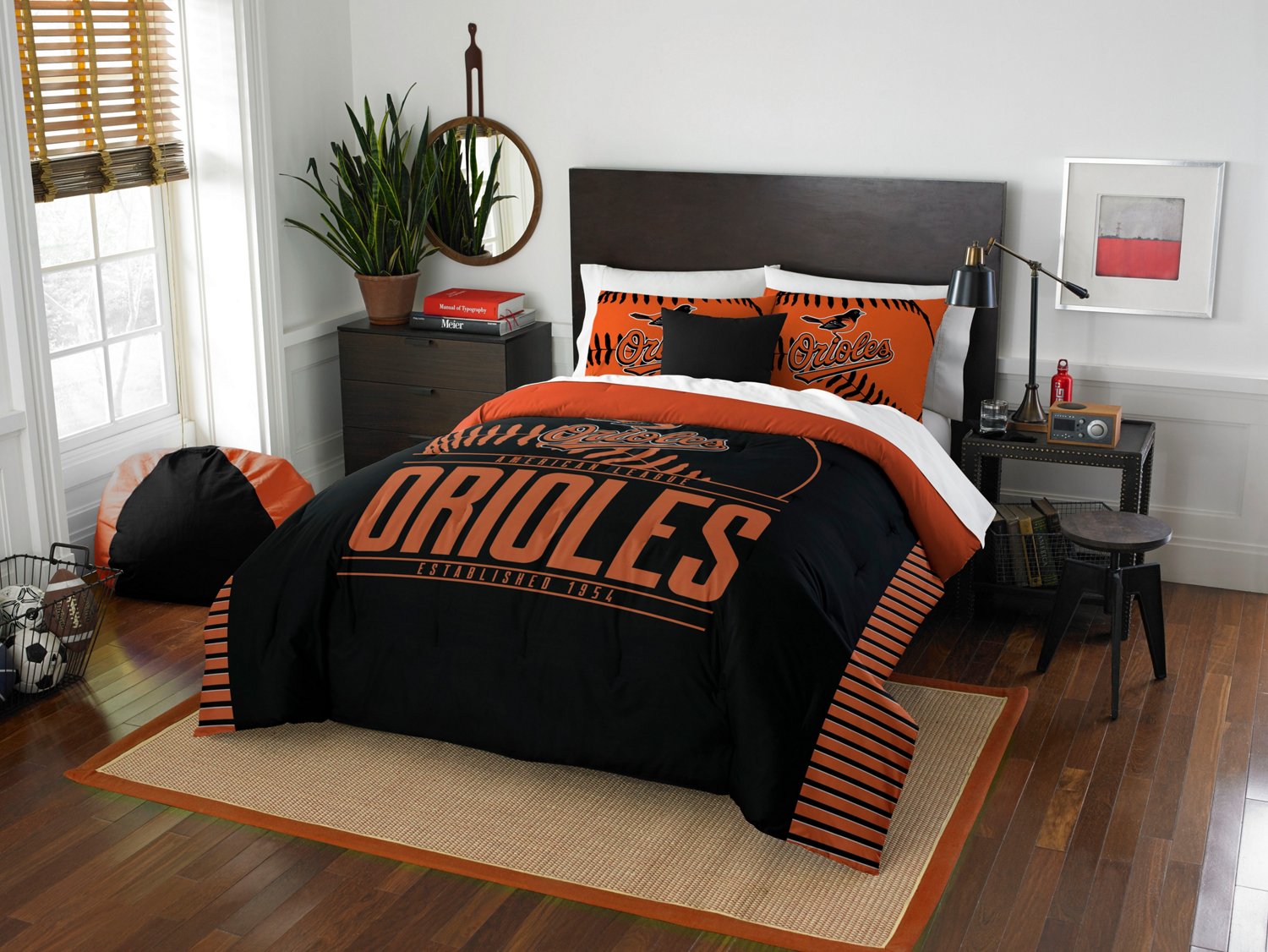 The Northwest Company Baltimore Orioles 3-Piece Grandslam Full/Queen Bedding Set