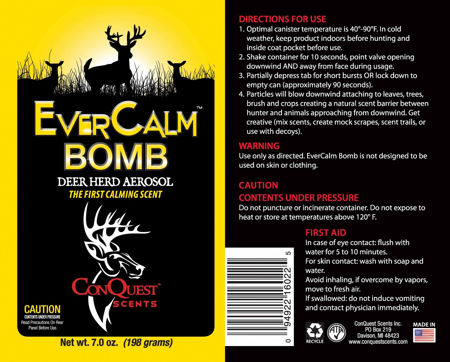 ConQuest EverCalm Bomb Academy