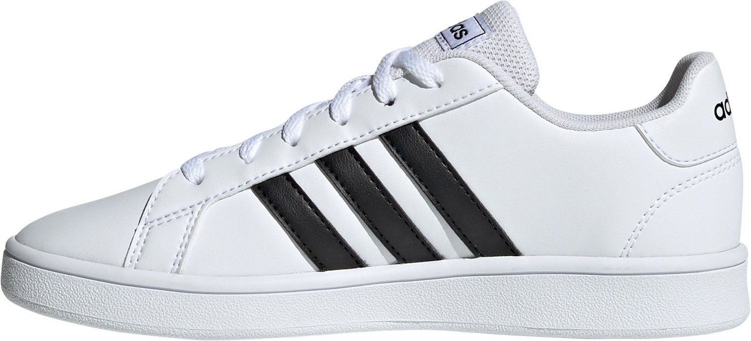 adidas Kids' Grade School Grand Court K Shoes - view number 3