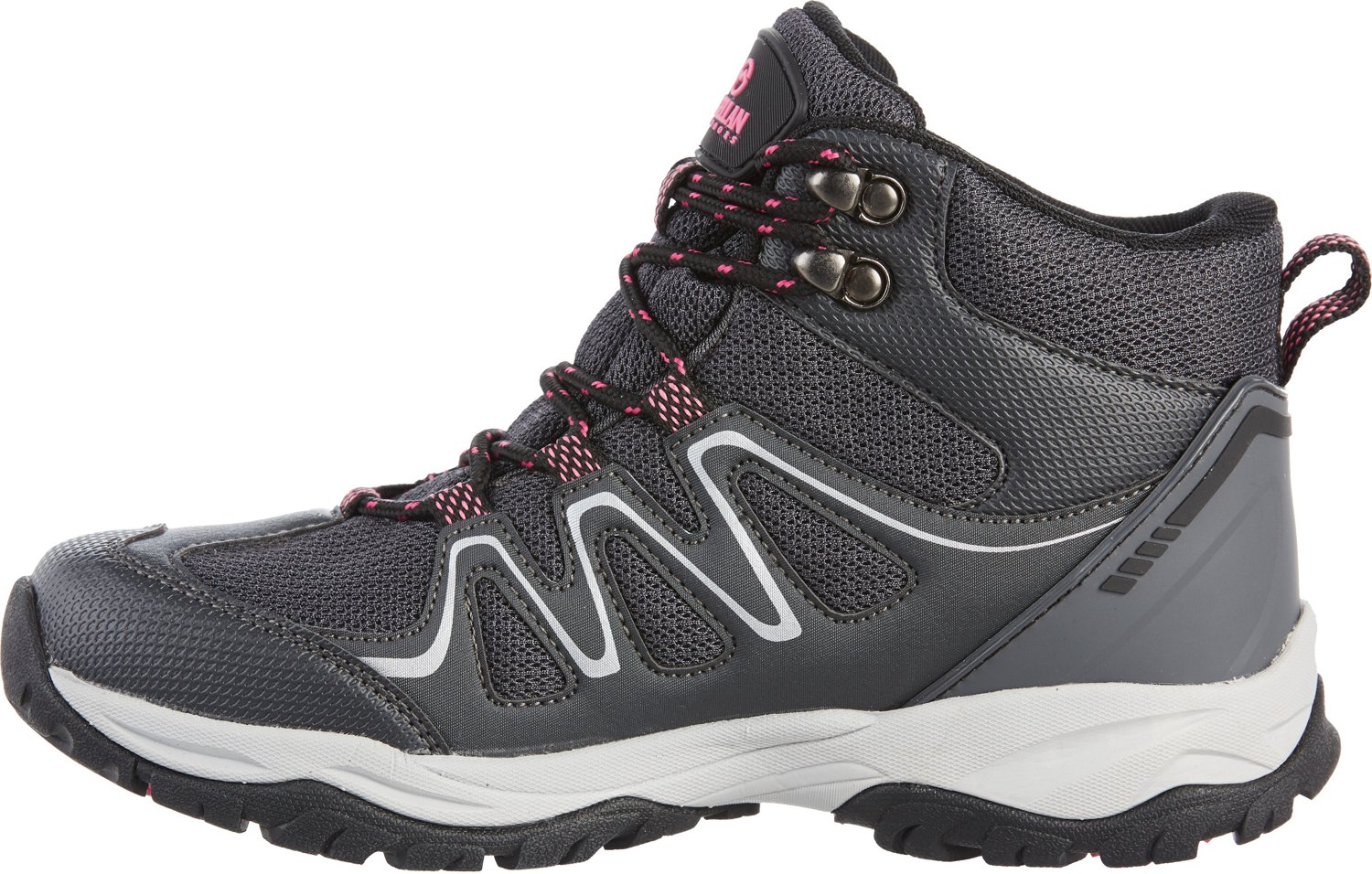 Magellan Womens Waterproof Hiking Shoes Size 6.5 US Academy Sports Black  Pink