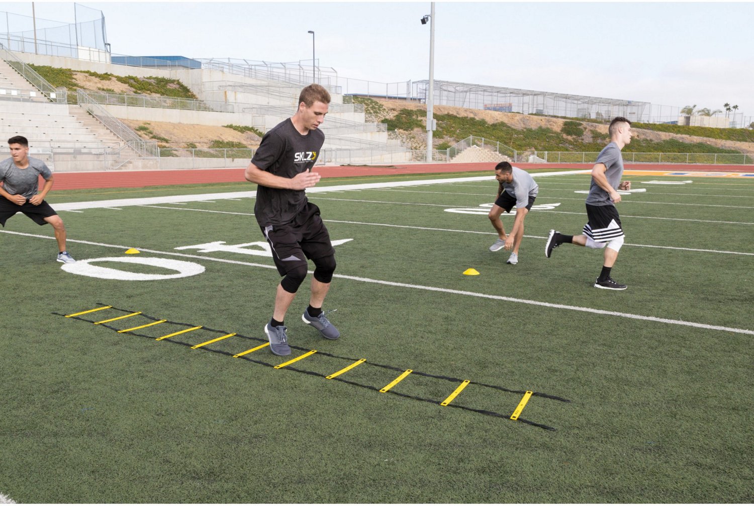 SKLZ Quick Ladder 15 Flat Rung Agility Ladder Academy