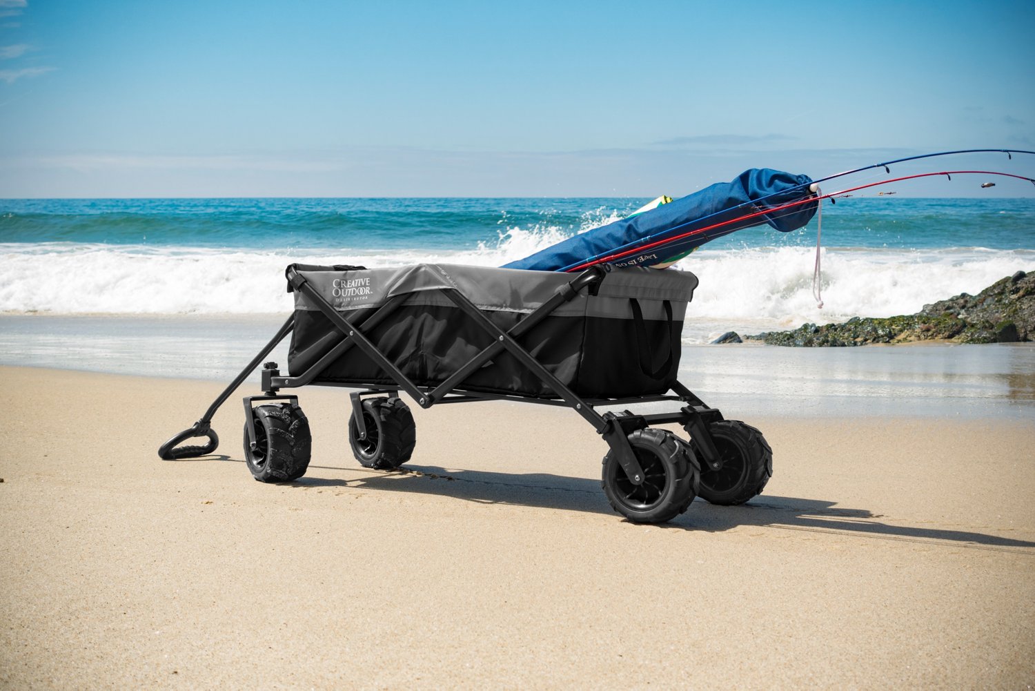 Creative Outdoor Silver Series All-Terrain Big Wheel Wagon - view number 8