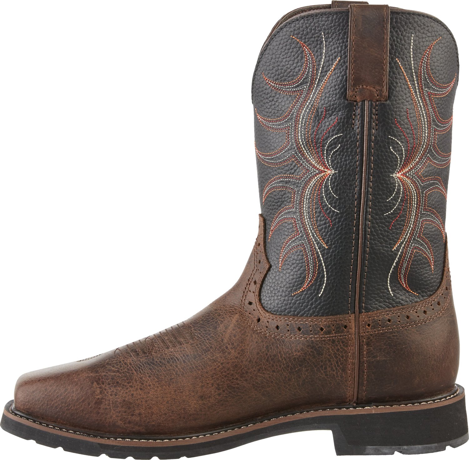 Justin Men's Stampede Waxy Waterproof Steel Toe Boots - view number 2