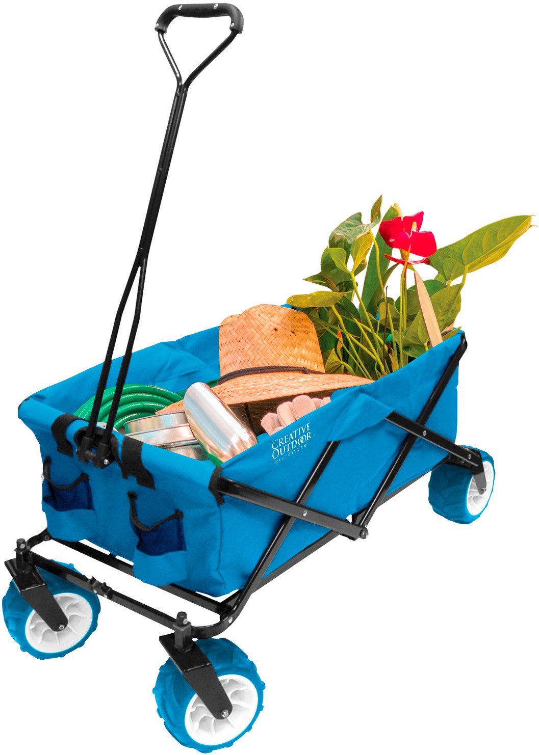Creative Outdoor 2-Tone All-Terrain Folding Wagon - view number 6