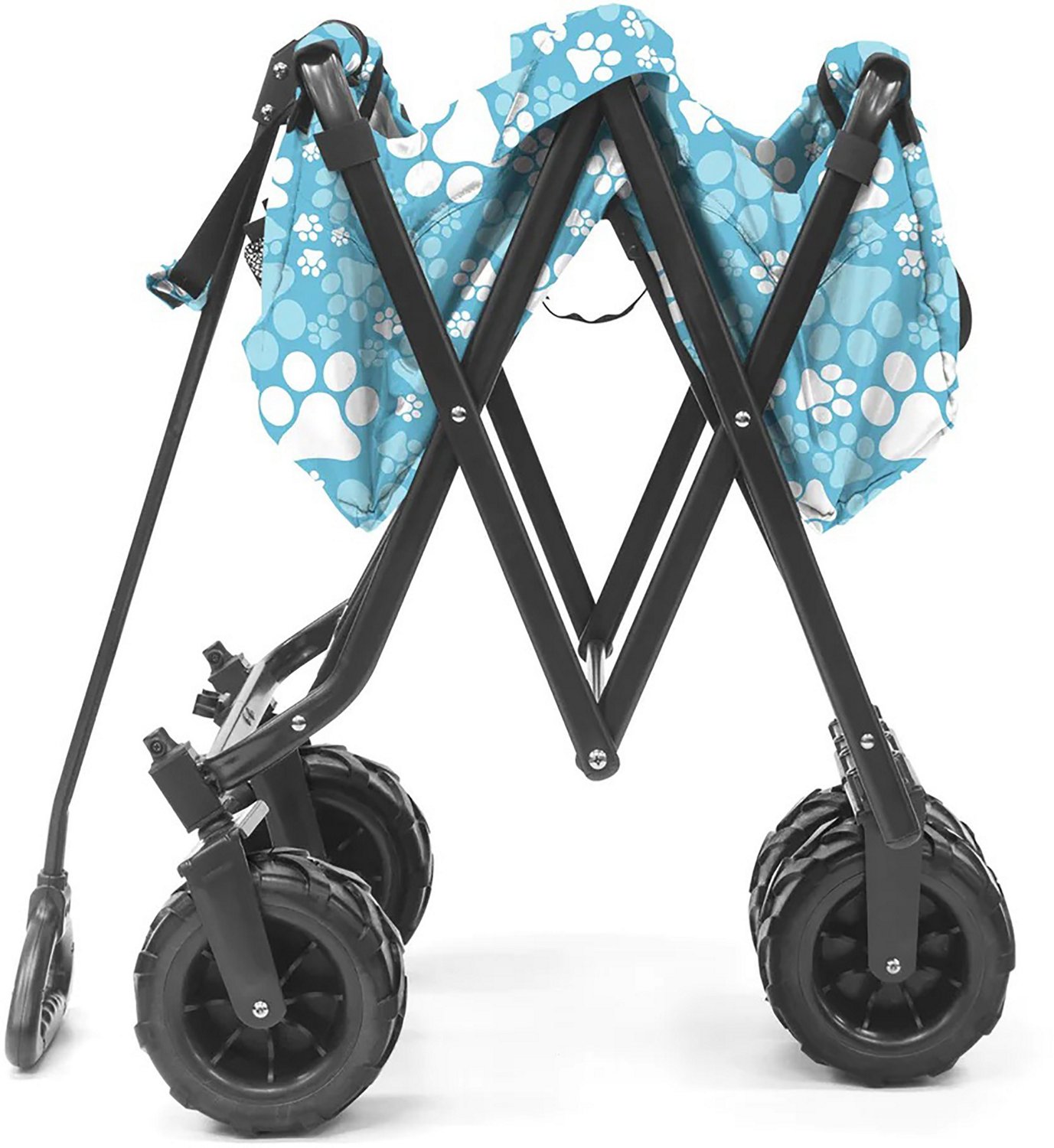 Creative Outdoor Paw Print All-Terrain Folding Wagon                                                                             - view number 2