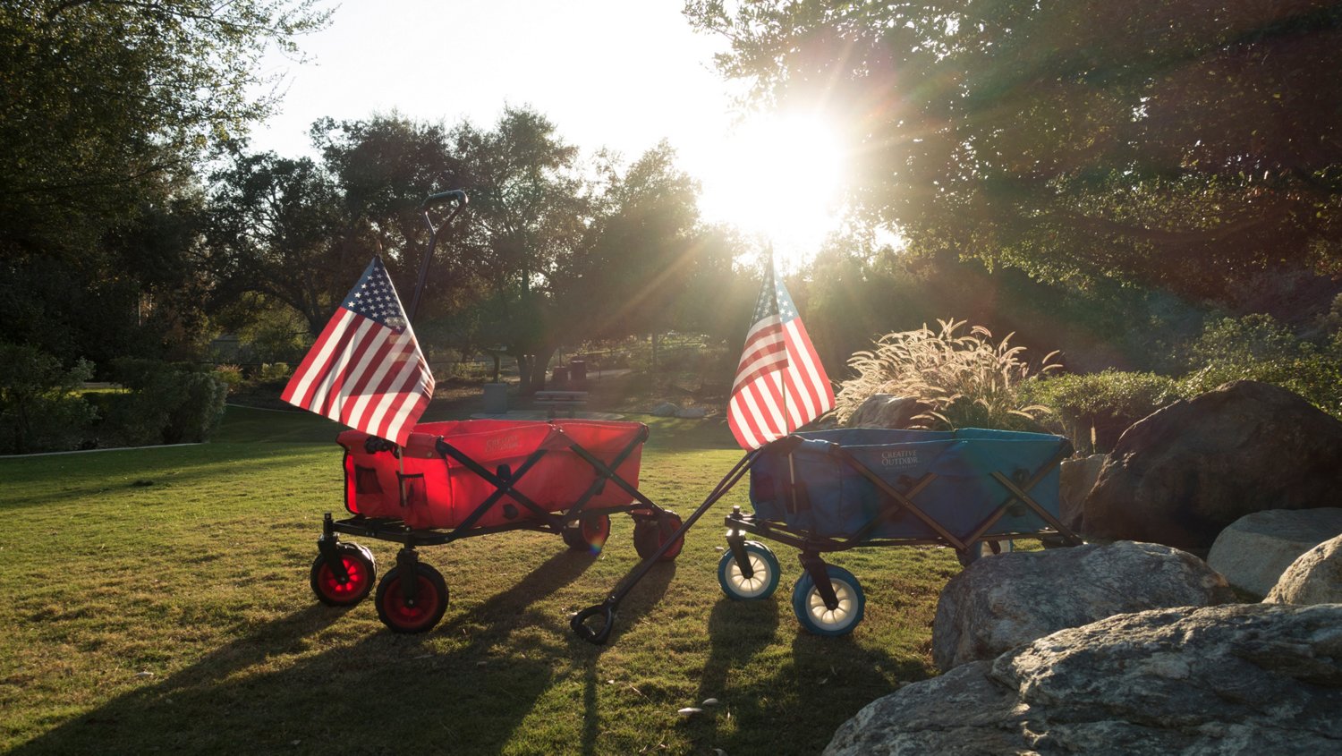 Creative Outdoor All-Terrain Folding Wagon - view number 7