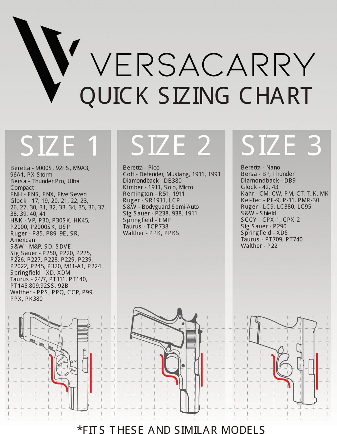 Versacarry Protector Size 1 Water Buffalo Holster - view number 3