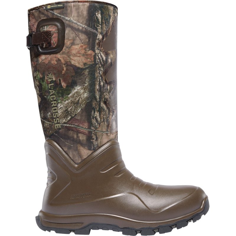 LaCrosse Men's AeroHead Sport Snake 16 in Hunting Boots - Insulated Rubber at Academy Sports