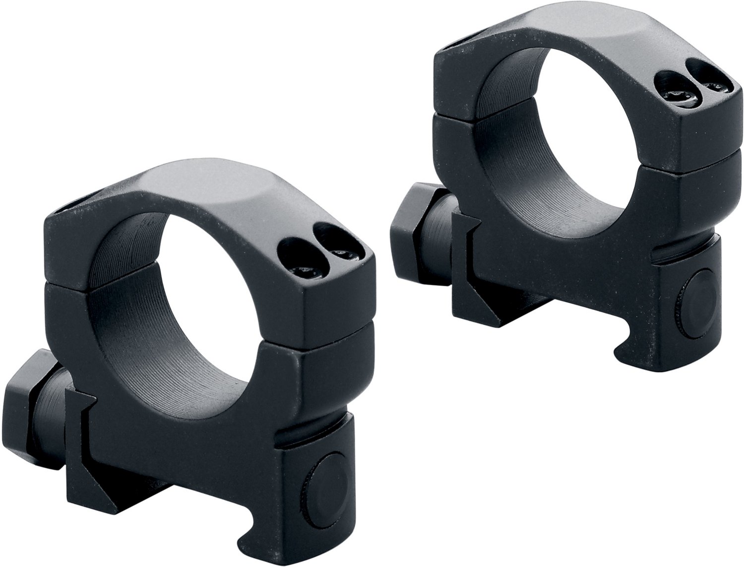 Leupold 60595 Mark 4 Steel 1 in Medium Ring Set - view number 1