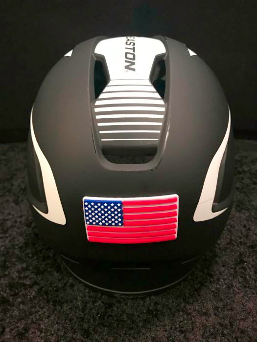 Sportstar Large 3-D USA Flag Helmet Decal                                                                                        - view number 2