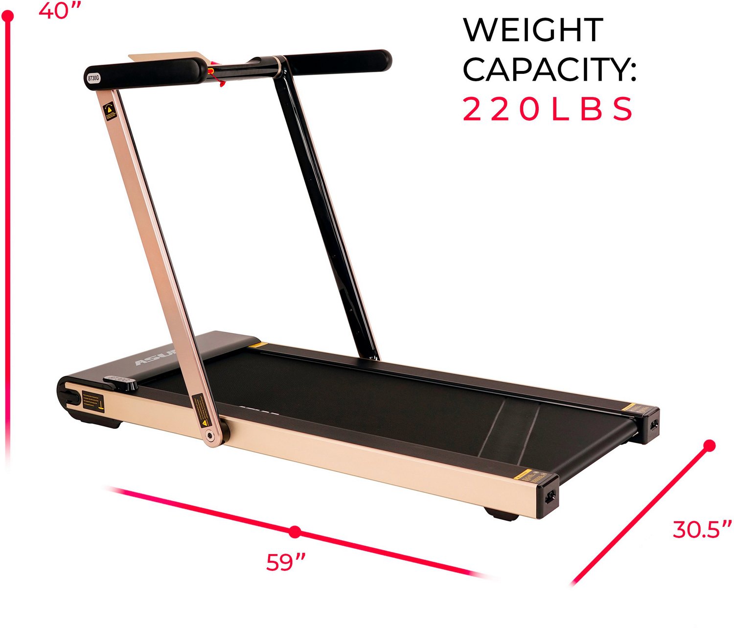 Asuna Motorized Treadmill - view number 2
