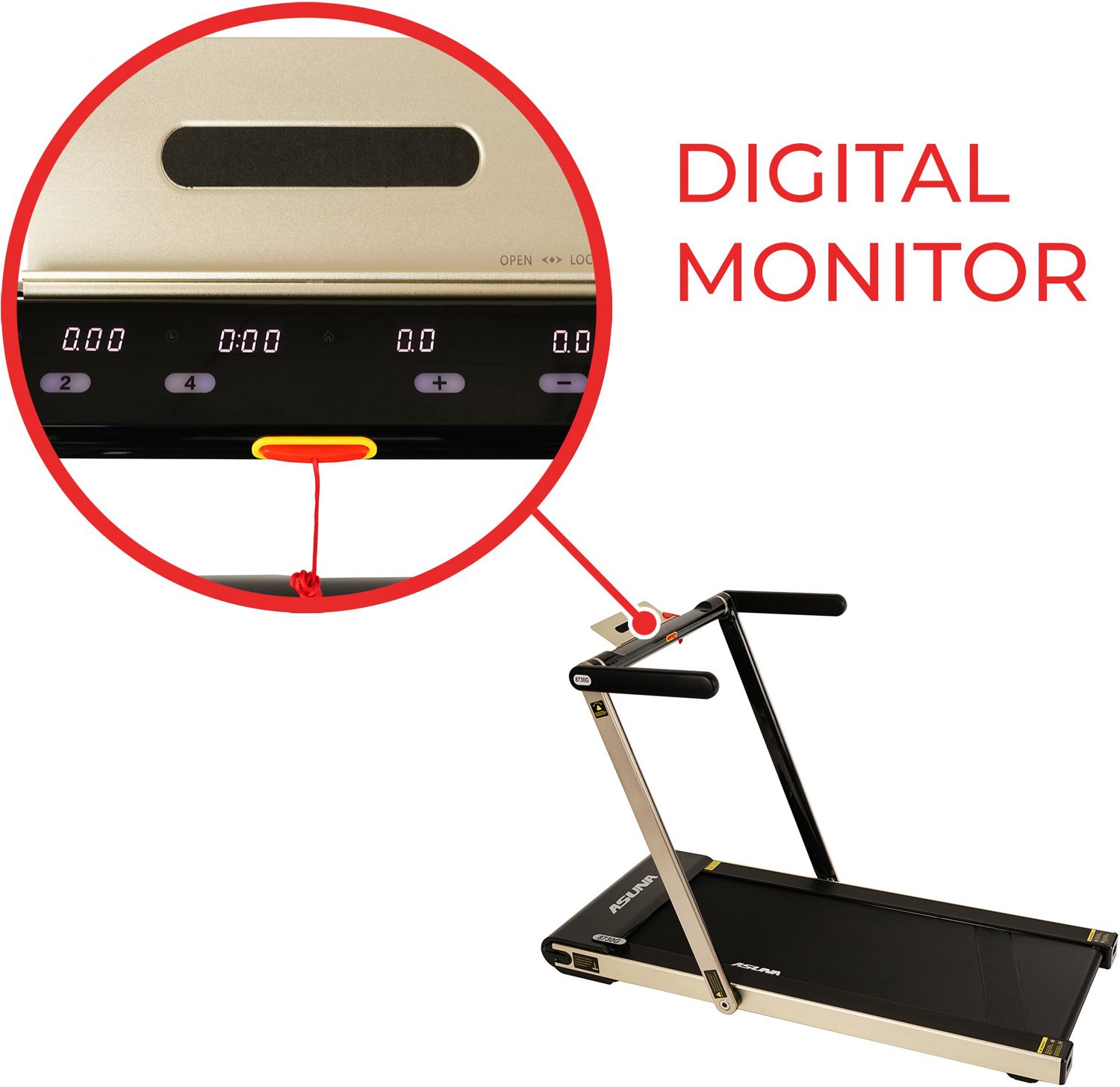 Asuna Motorized Treadmill - view number 4