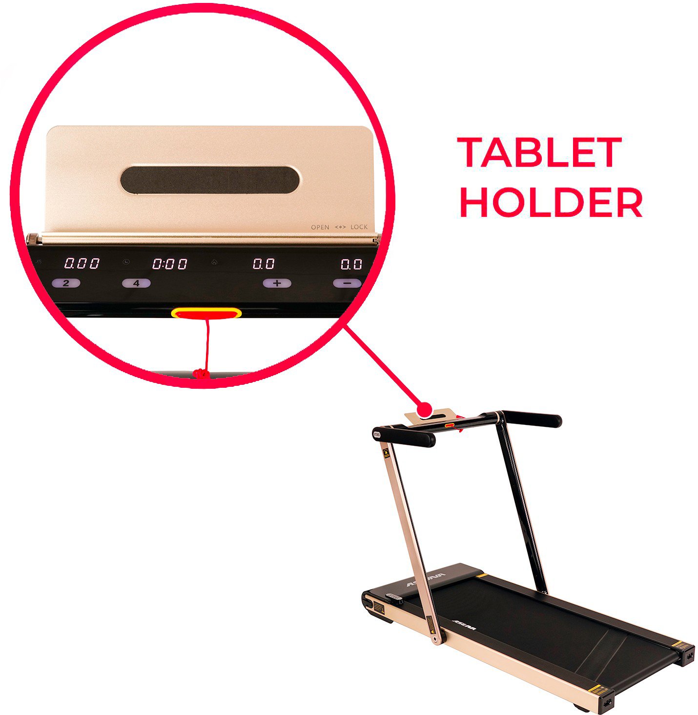 Asuna Motorized Treadmill - view number 6