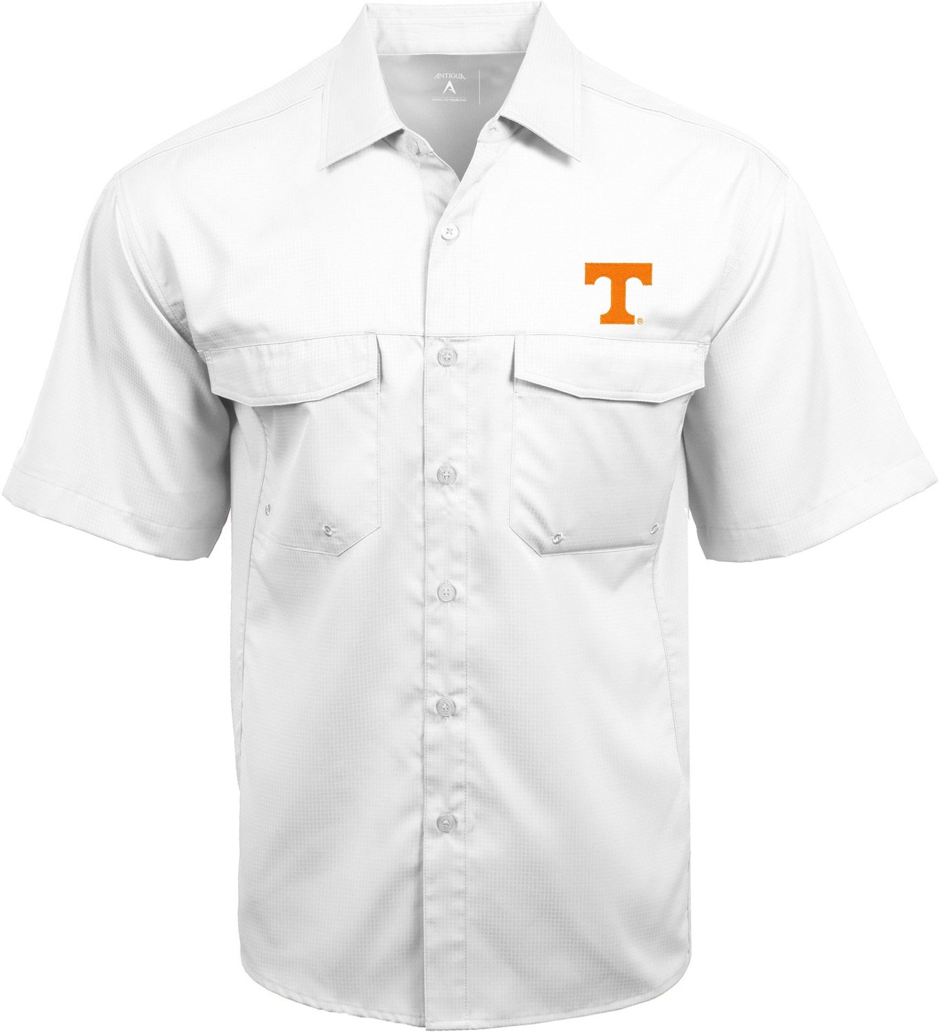 Antigua Men's University of Tennessee Game Day Woven Fishing Shirt - view number 3